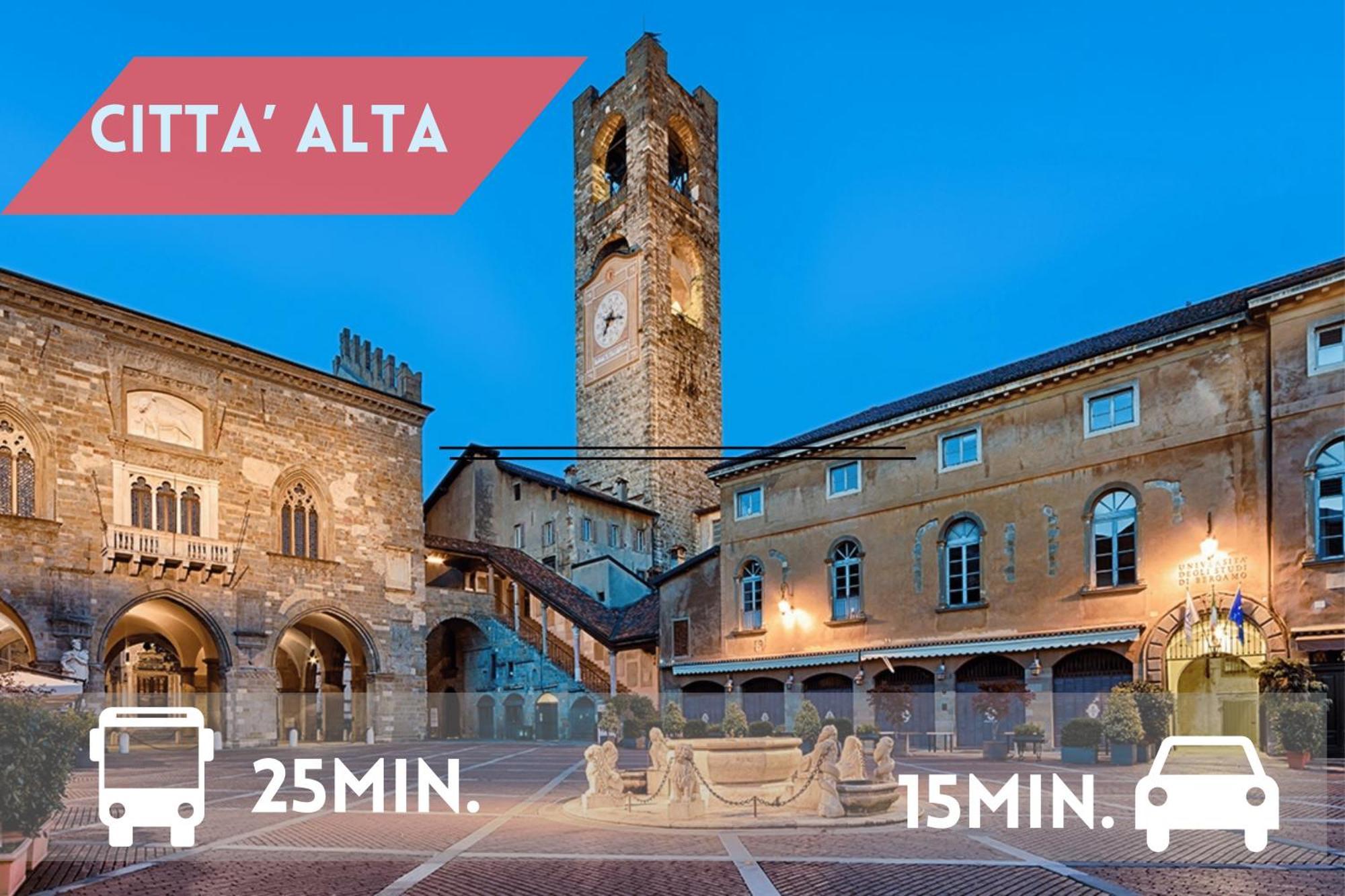 Апартаменты House Near Train StationA/C Сериате Экстерьер фото